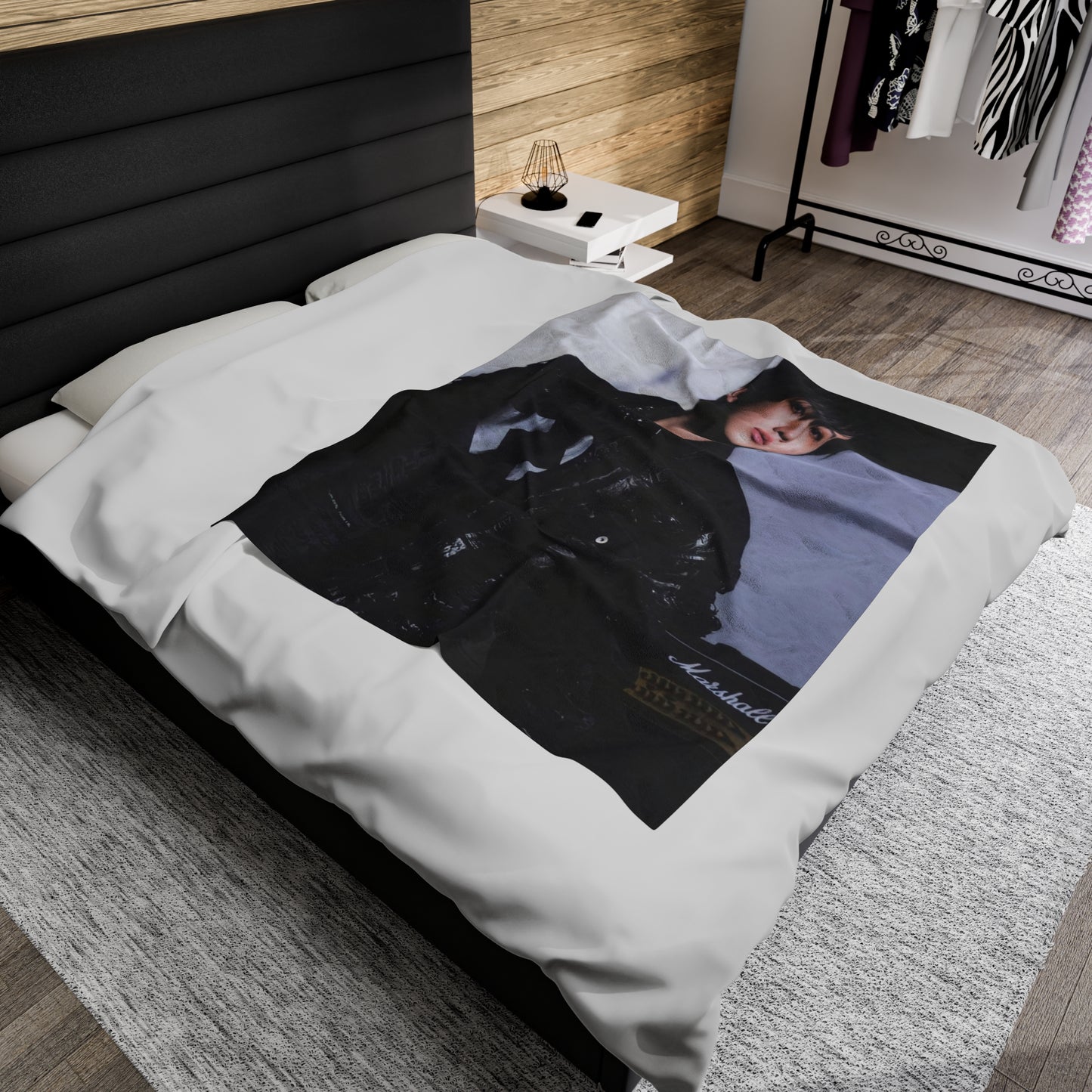 Stray Kids Changbin Velveteen Plush Blanket