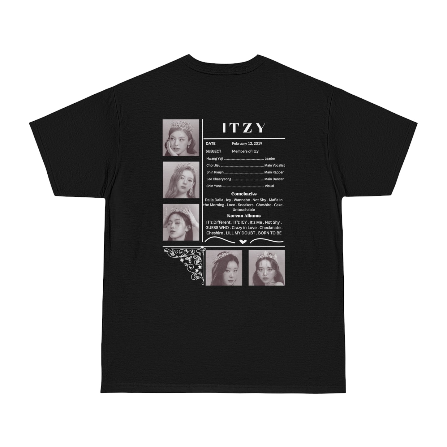 Itzy Yeji Graphic T-shirt