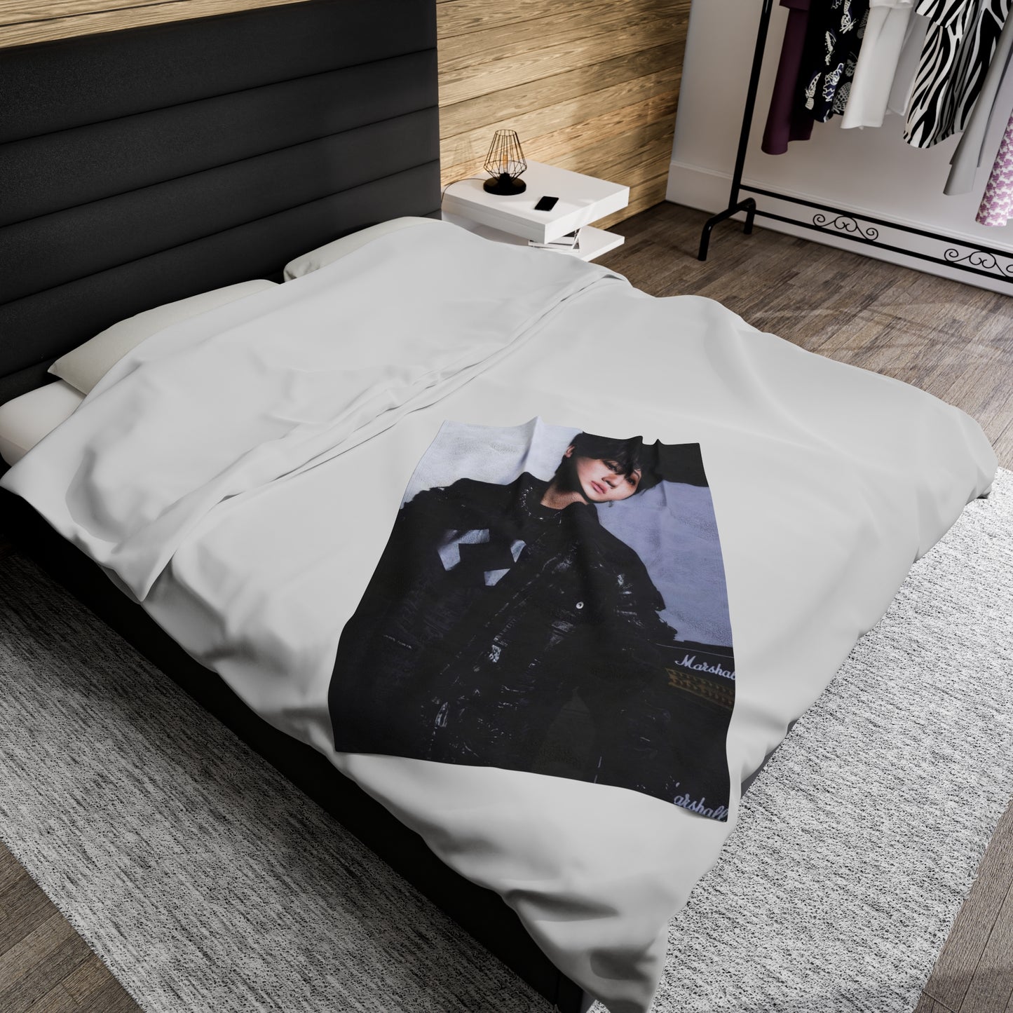 Stray Kids Changbin Velveteen Plush Blanket