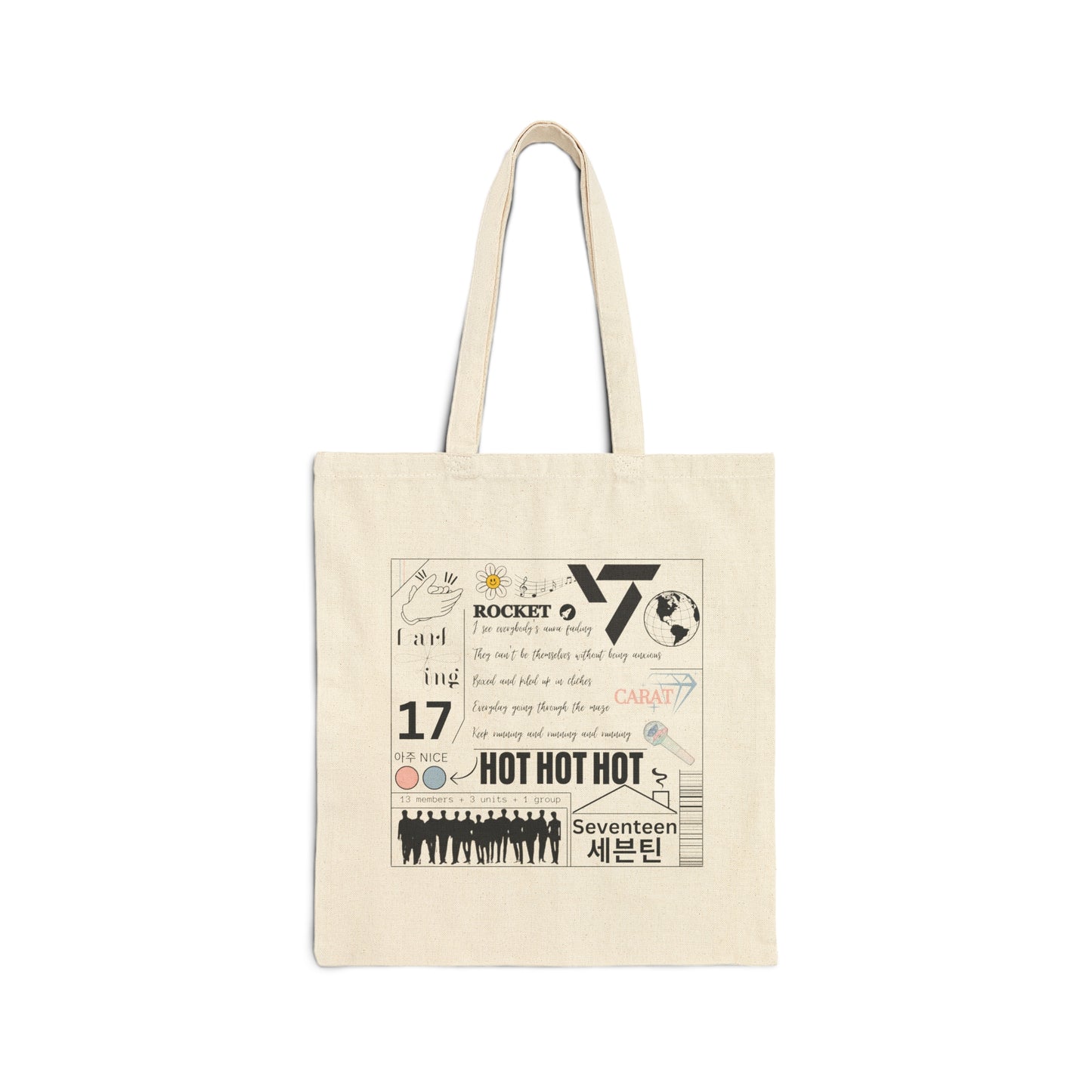 Seventeen Tote Bag