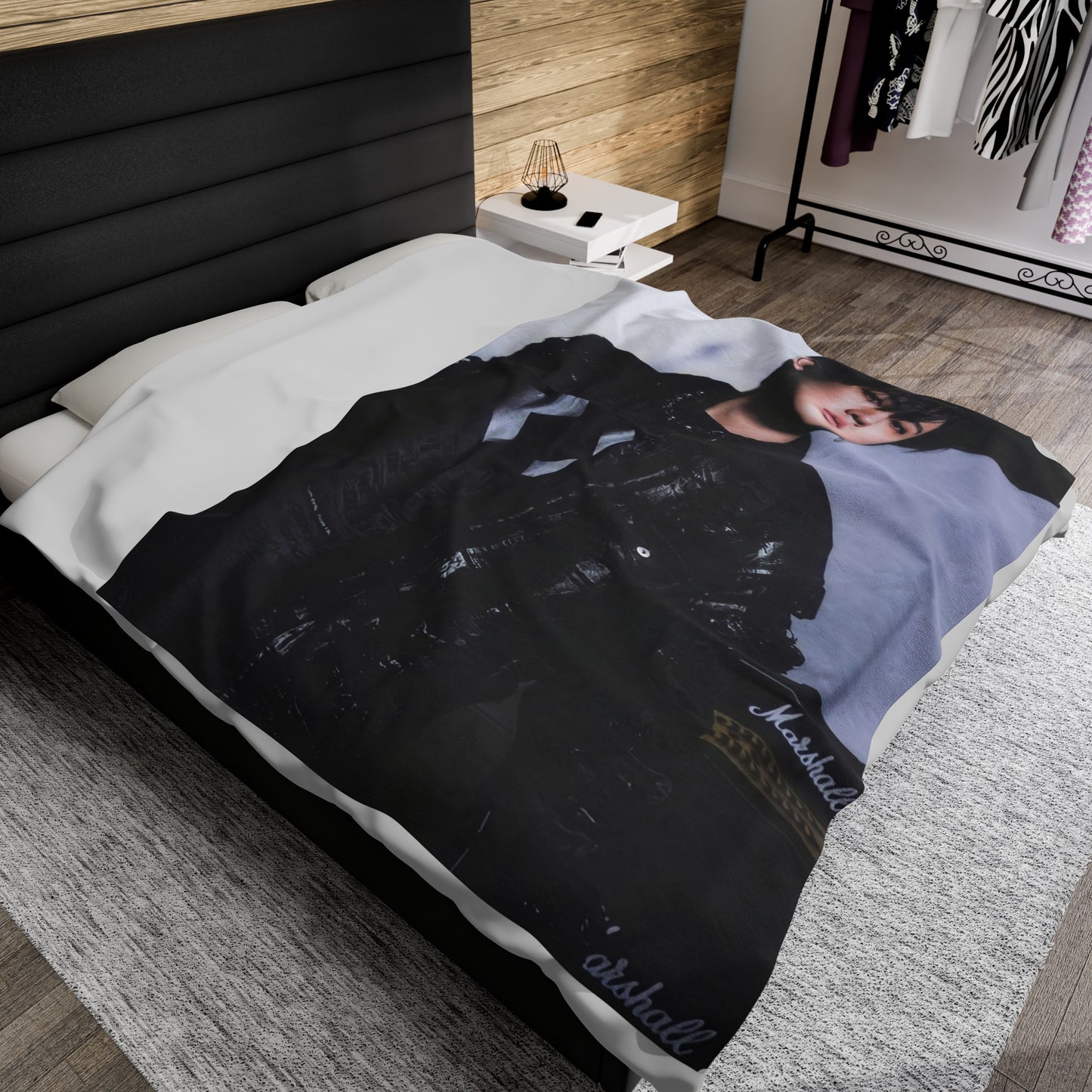 Stray Kids Changbin Velveteen Plush Blanket